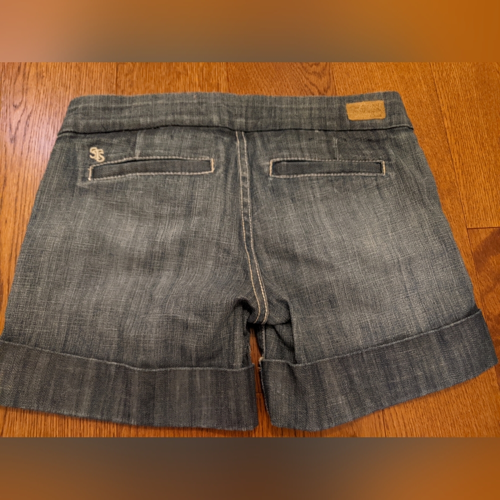 Denim Women's shorts size 27 SeeThruSoul Brand - Picture 2 of 4